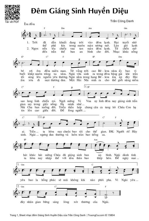 đêm Giáng Sinh Huyền Diệu