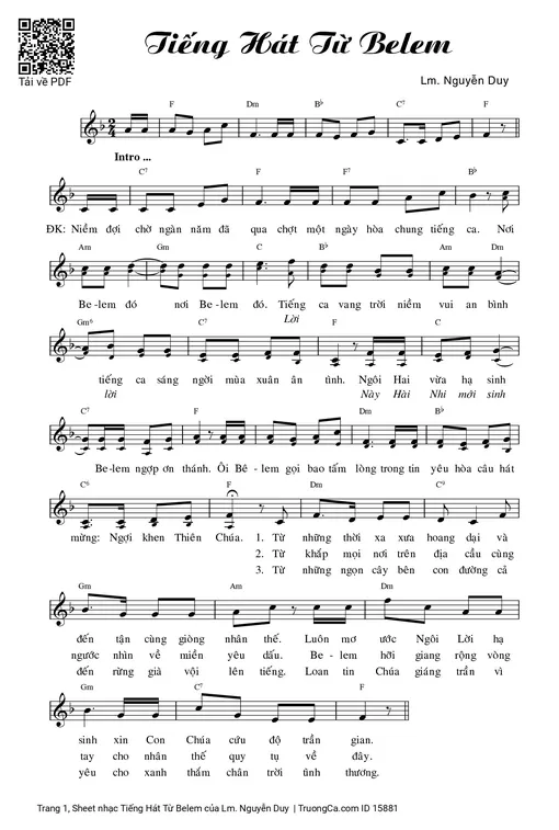 Tiếng Hát Từ Belem