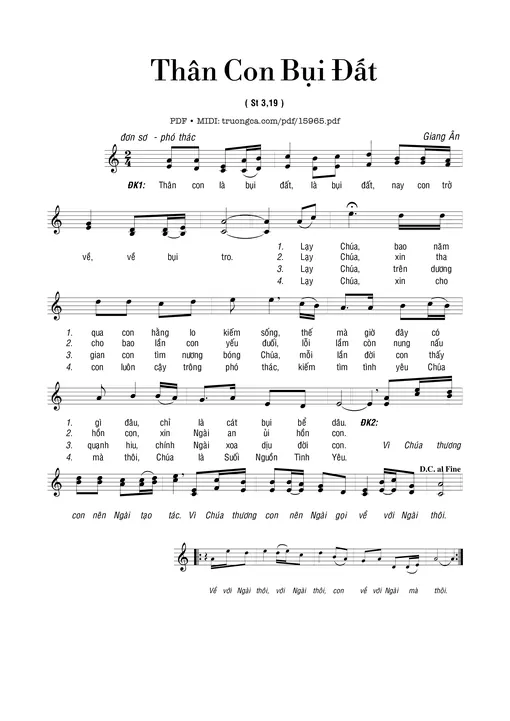 Thân Con Bụi đất