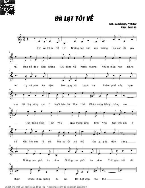 Đà Lạt tôi về