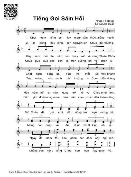 Tiếng Gọi Sám Hối