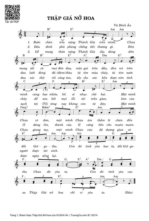 Thập Giá Nở Hoa