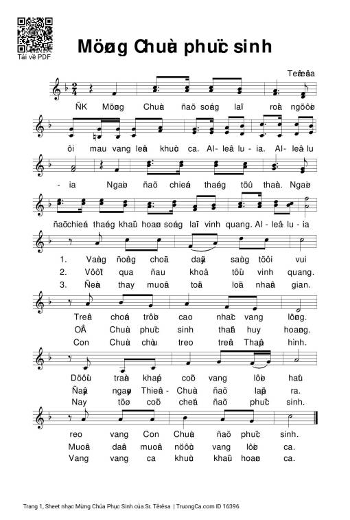 Mừng Chúa Phục Sinh