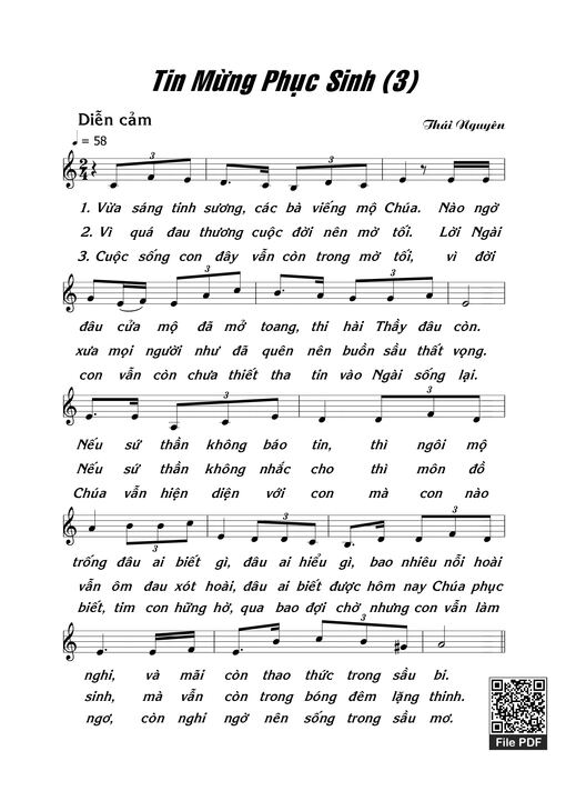 Tin Mừng Phục Sinh 3
