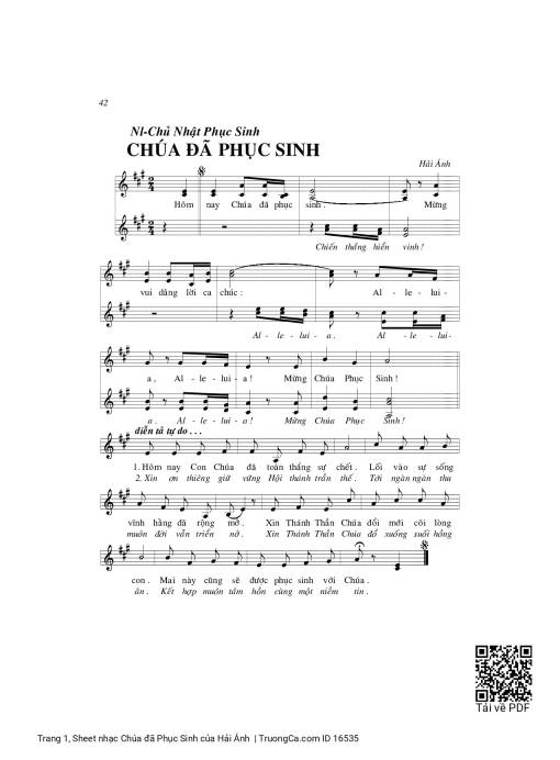 Chúa đã Phục Sinh