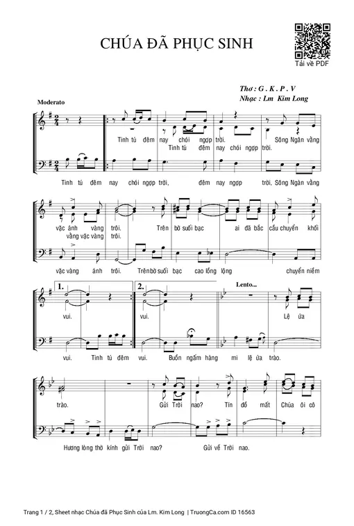 Chúa đã Phục Sinh