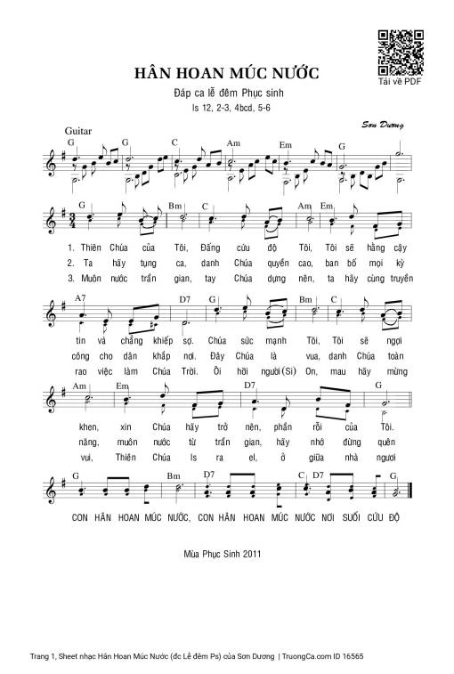 Hân Hoan Múc Nước (đc Lễ đêm Ps)