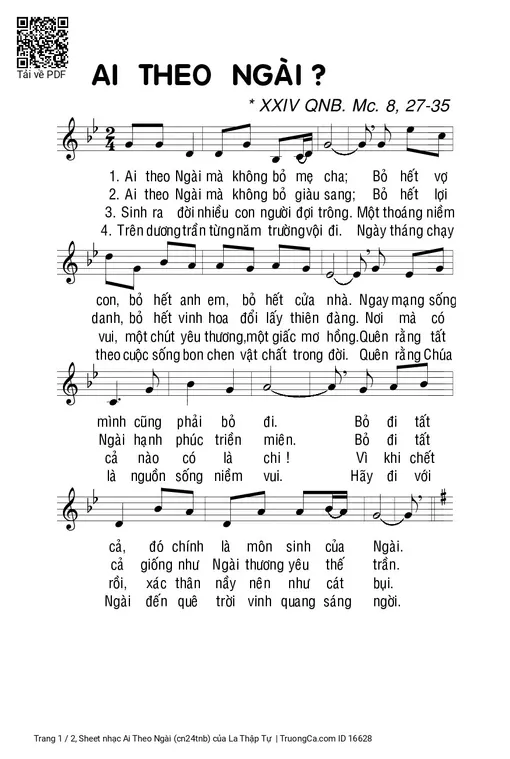 Ai Theo Ngài (cn24tnb)