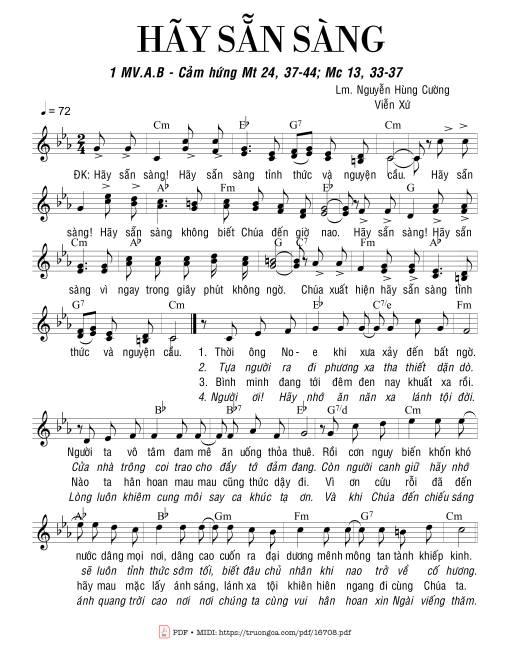 Hãy Sẵn Sàng (mc. 13)