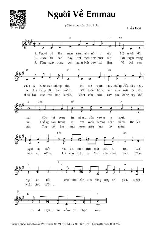 Người Về Emmau (lc. 24, 13-35)