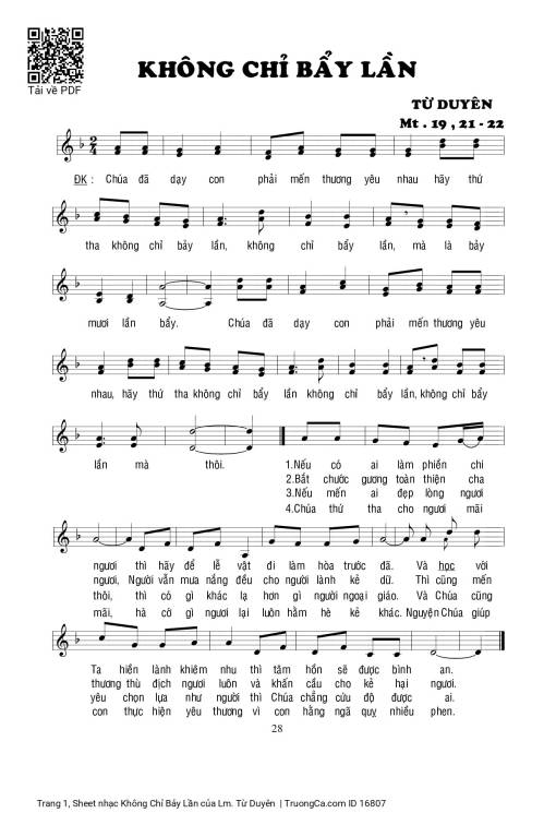 Không Chỉ Bảy Lần