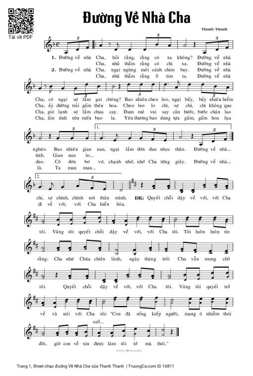 đường Về Nhà Cha