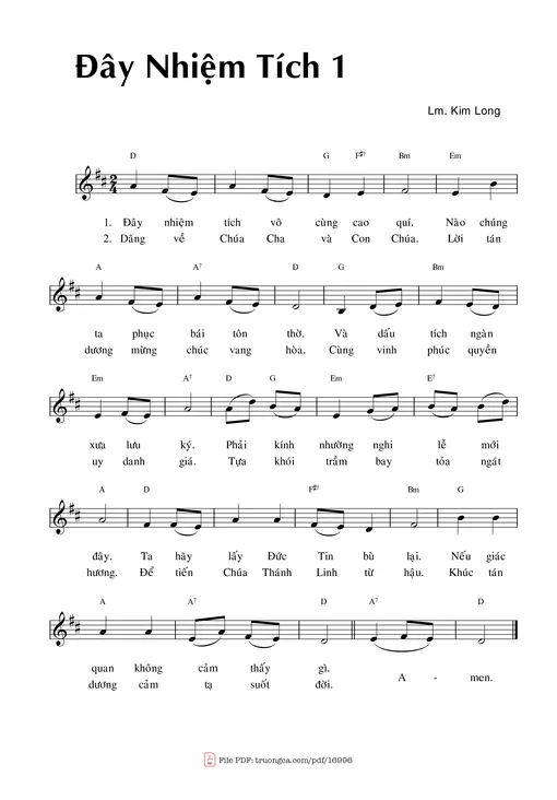 đây Nhiệm Tích 1