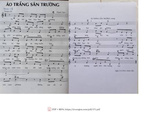 Áo trắng sân trường