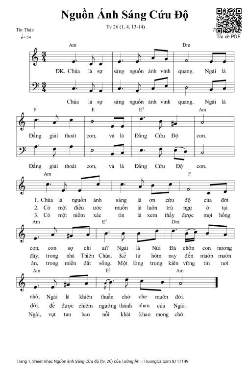 Nguồn ánh Sáng Cứu độ (tv. 26)