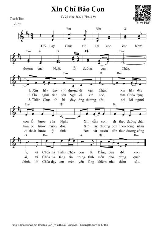 Xin Chỉ Bảo Con (tv. 24)