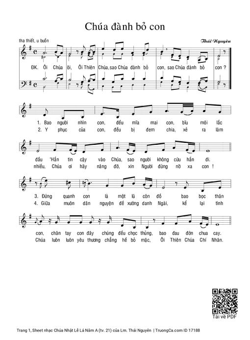 Chúa Nhật Lễ Lá Năm A (tv. 21)