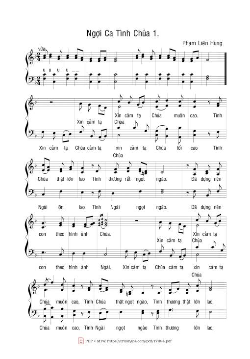 Ngợi Ca Tình Chúa 1