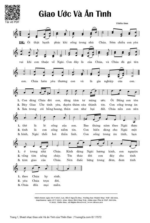 Giao ước Và ân Tình