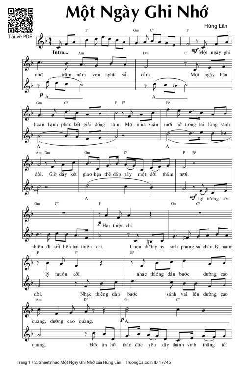 Một Ngày Ghi Nhớ