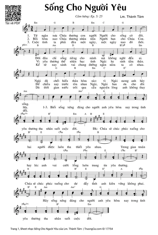 Sống Cho Người Yêu