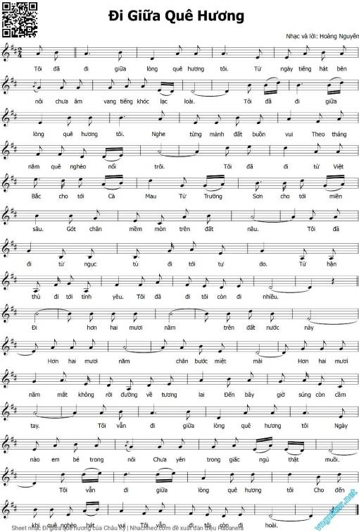 Đi giữa quê hương