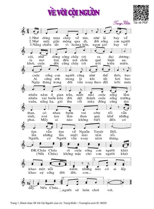 Về Với Cội Nguồn