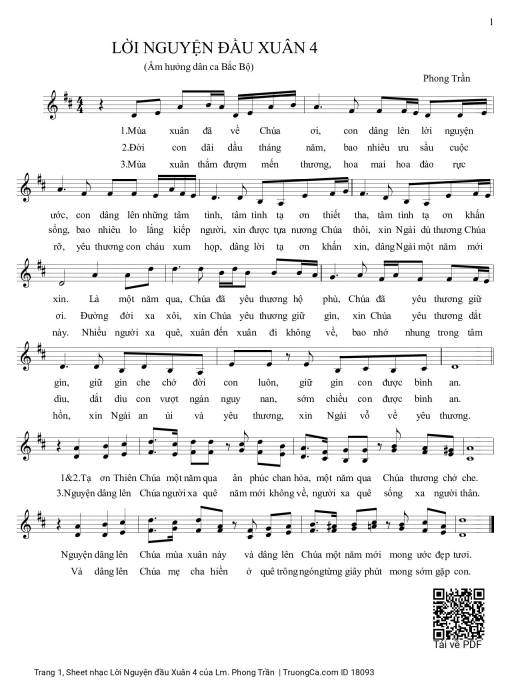 Lời Nguyện đầu Xuân 4