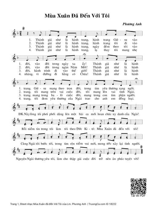 Mùa Xuân đã đến Với Tôi