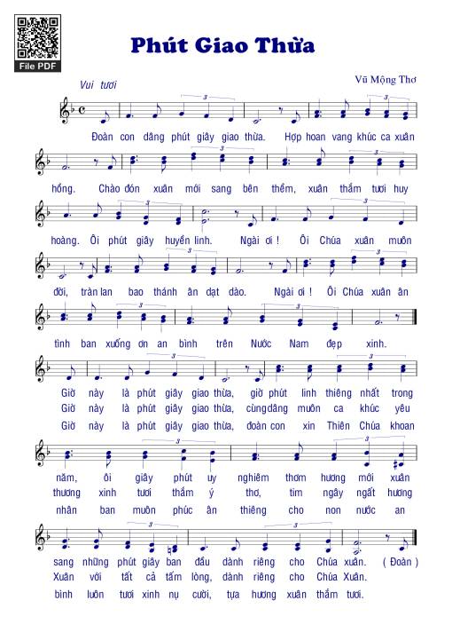 Phút Giao Thừa - Lm. Nguyễn Duy