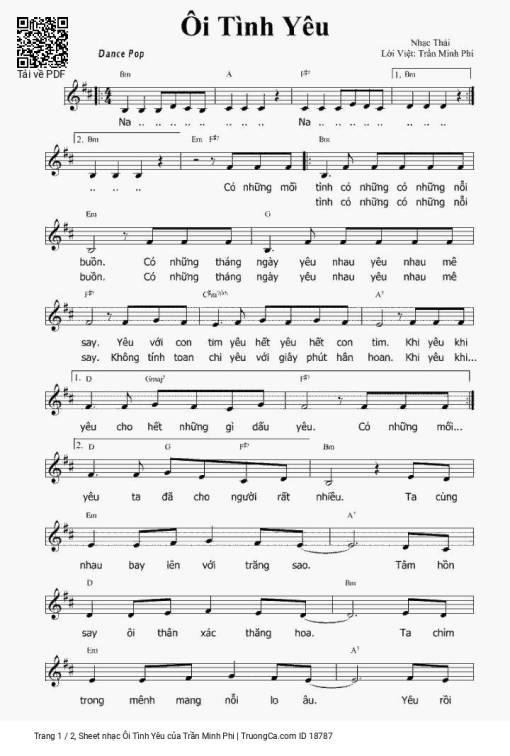 Ôi Tình Yêu - Trần Minh Phi