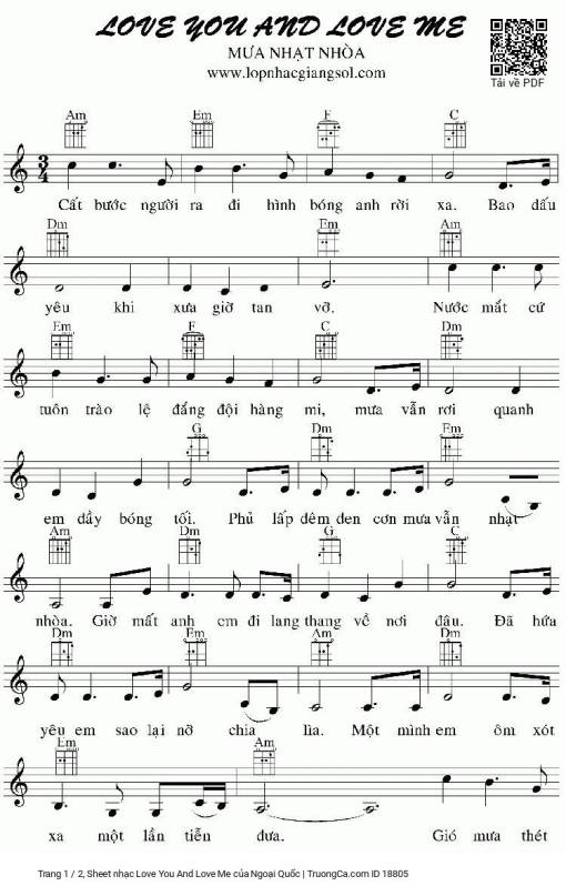 Love You And Love Me