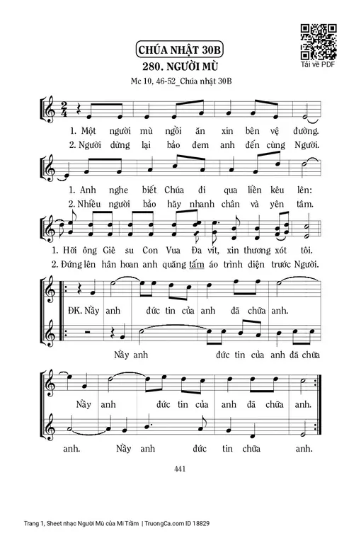 Người Mù - Mi Trầm