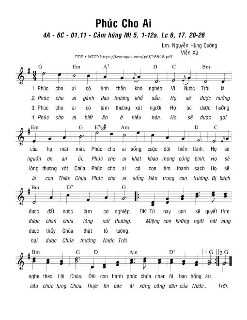 Phúc Cho Ai - Nguyễn Hùng Cường & Viễn Xứ