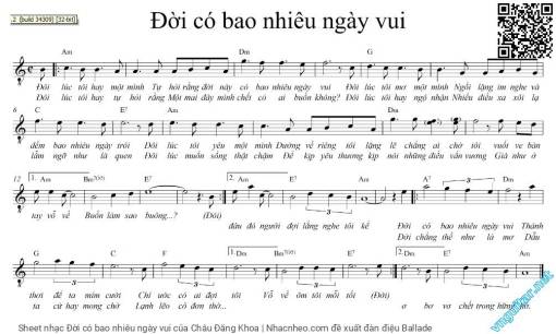 Đời có bao nhiêu ngày vui