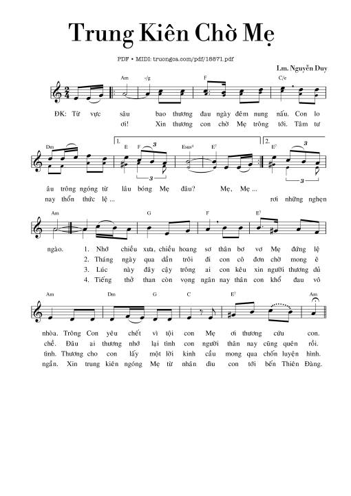 Trung Kiên Chờ Mẹ