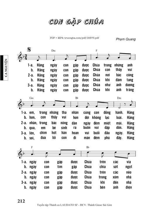 Con Gặp Chúa - Phạm Quang