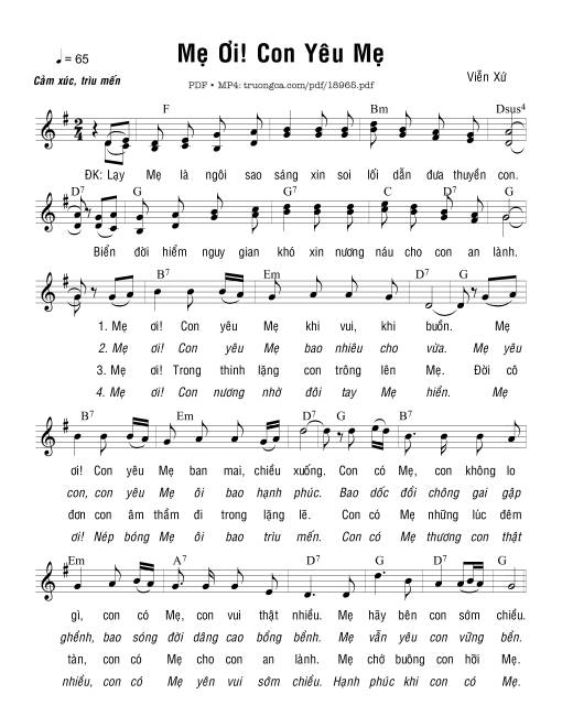 Mẹ ơi! Con Yêu Mẹ