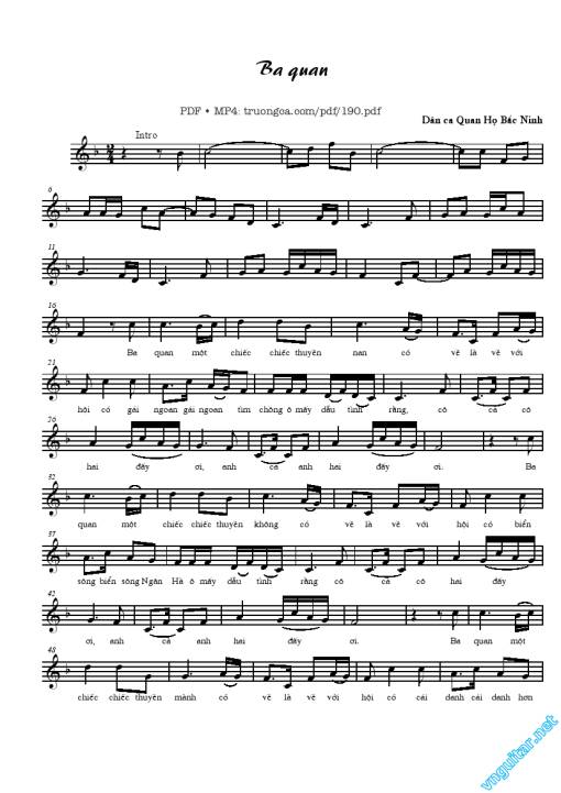 Ba quan mời trầu