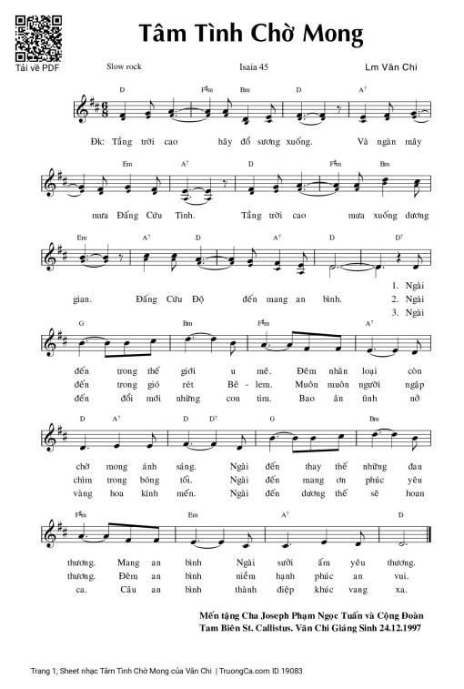 Tâm Tình Chờ Mong