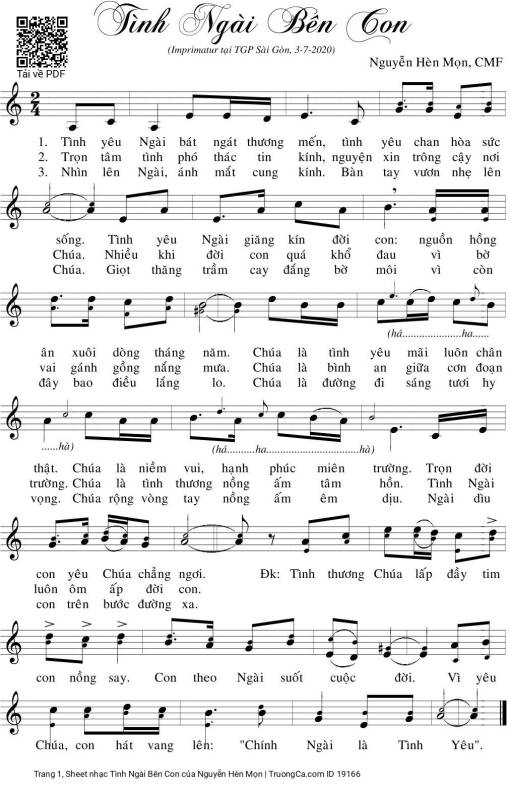 Tình Ngài Bên Con