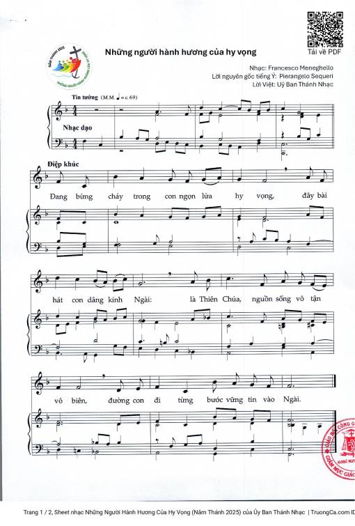 Những Người Hành Hương Của Hy Vọng (Năm Thánh 2025)