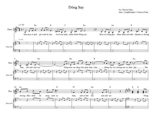 Đông say - Long Hoàng Lê