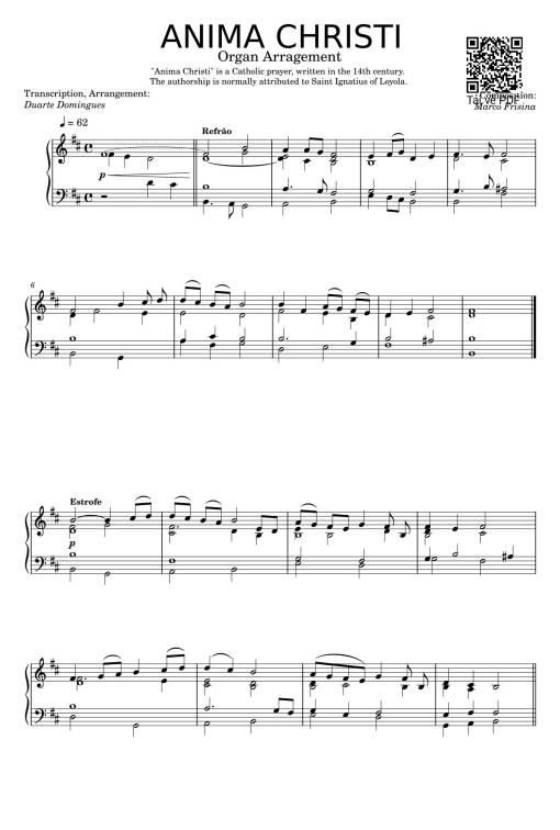 ANIMA CHRISTI - Duarte Domingues