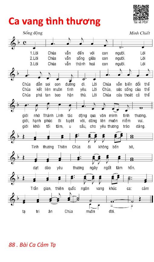 Ca Vang Tình Thương