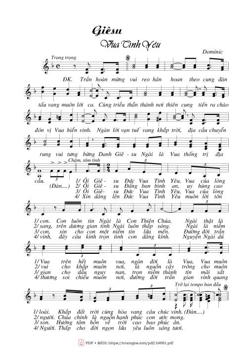 Giêsu Vua Tình Yêu