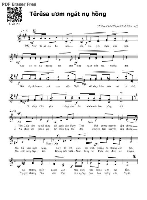 Têrêsa ươm ngát nụ hồng