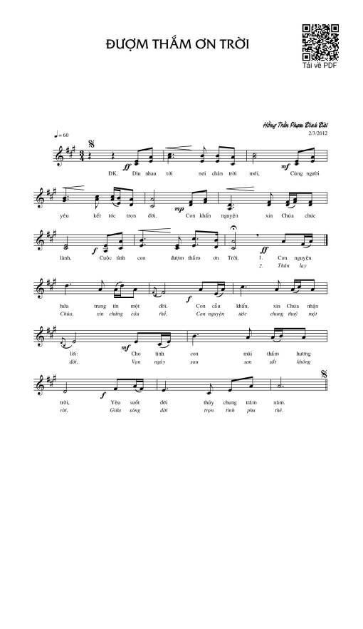 Đượm thắm ơn Trời