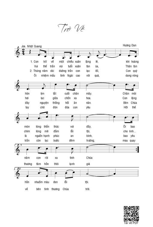 Trở về - Hương Đan