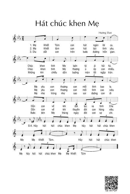 Hát chúc khen Mẹ